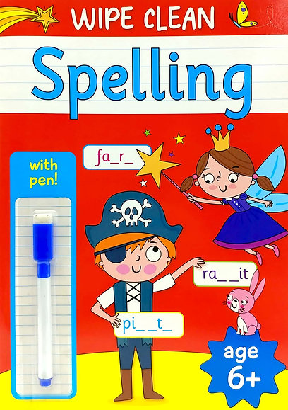 Spelling - Wipe and Clean