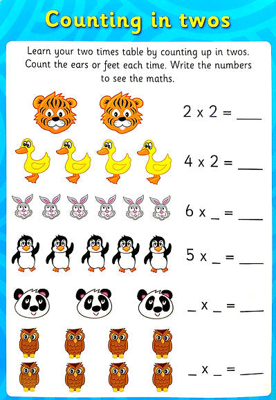 Times Tables - Wipe and Clean