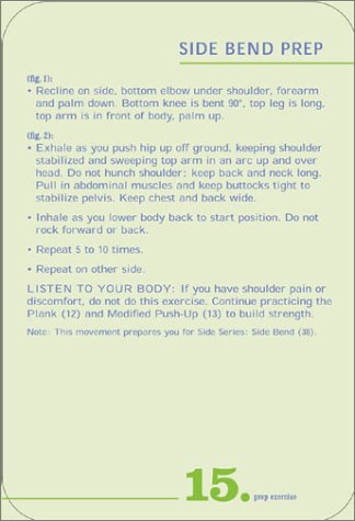 The Pilates Deck: 50 Exercises to Strengthen, Lengthen, and Tone Your Muscles - Cards