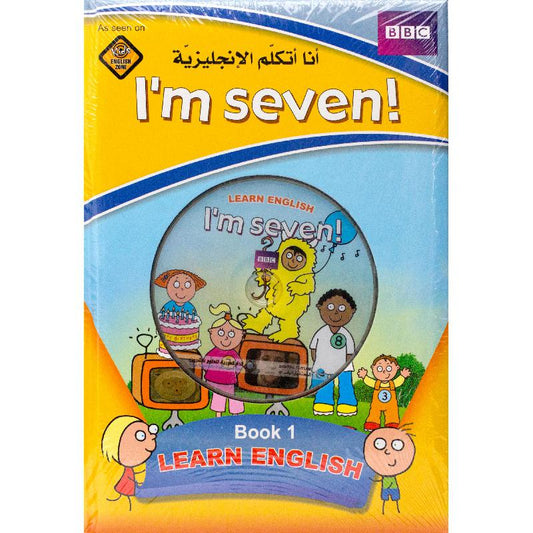 I'm Seven + DVD - BBC Learn English - Book 1 - Hard Cover