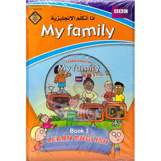 My Family + DVD - BBC Learn English - Book 3 - Hard Cover