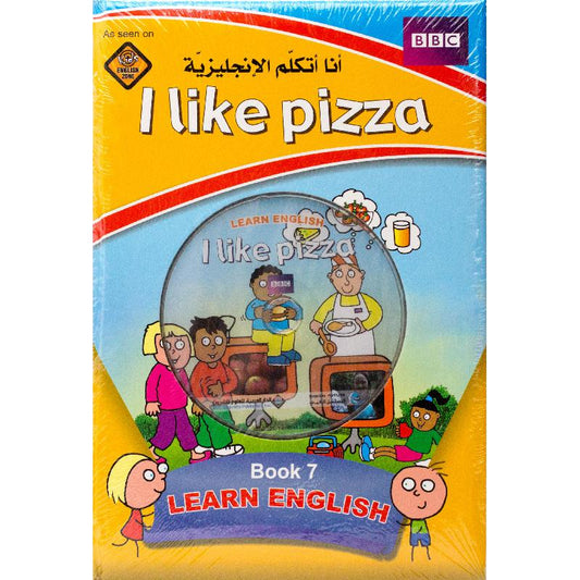 I Like Pizza + DVD - BBC Learn English - Book 7 - Hard Cover