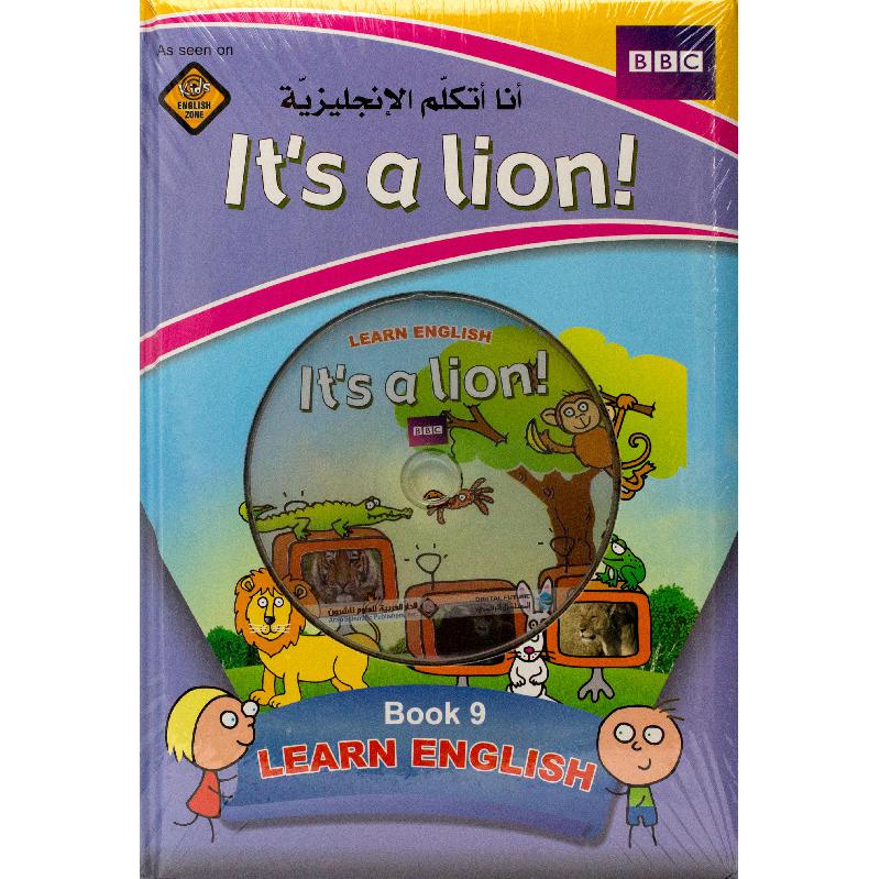 It's a Lion + DVD - BBC Learn English - Book 9 - Hard Cover