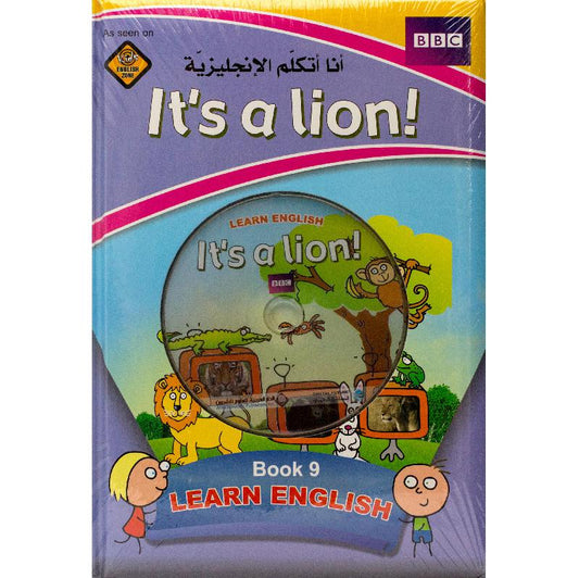 It's a Lion + DVD - BBC Learn English - Book 9 - Hard Cover