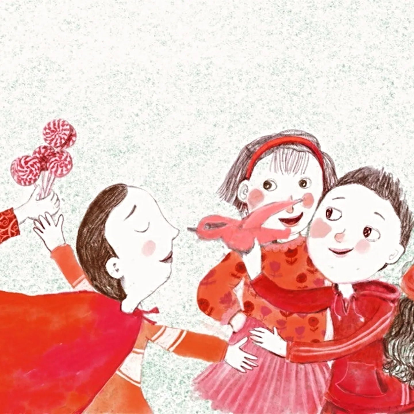 ما طعم اللون الأحمر؟