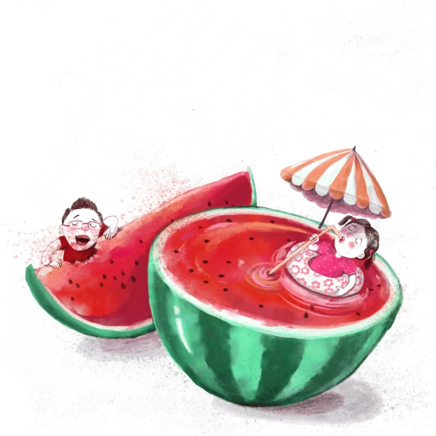 ما طعم اللون الأحمر؟