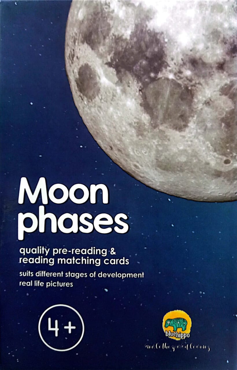 Moon Phase - Quality Pre-reading Preparation & Reading Matching Cards