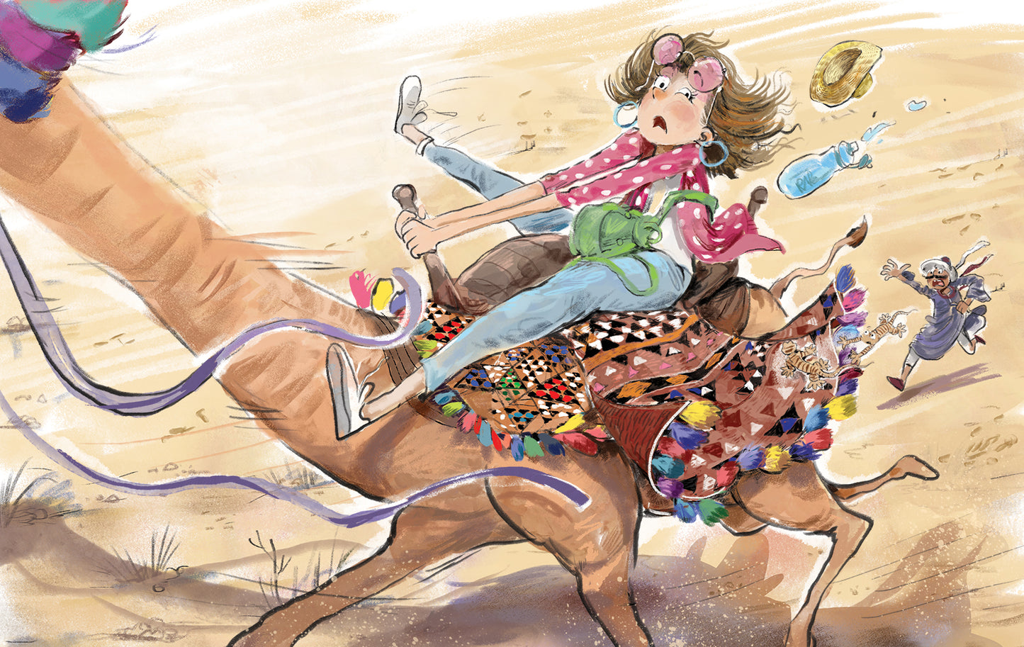 Gamila Gecko Goes to the Pyramids  - Hard Cover