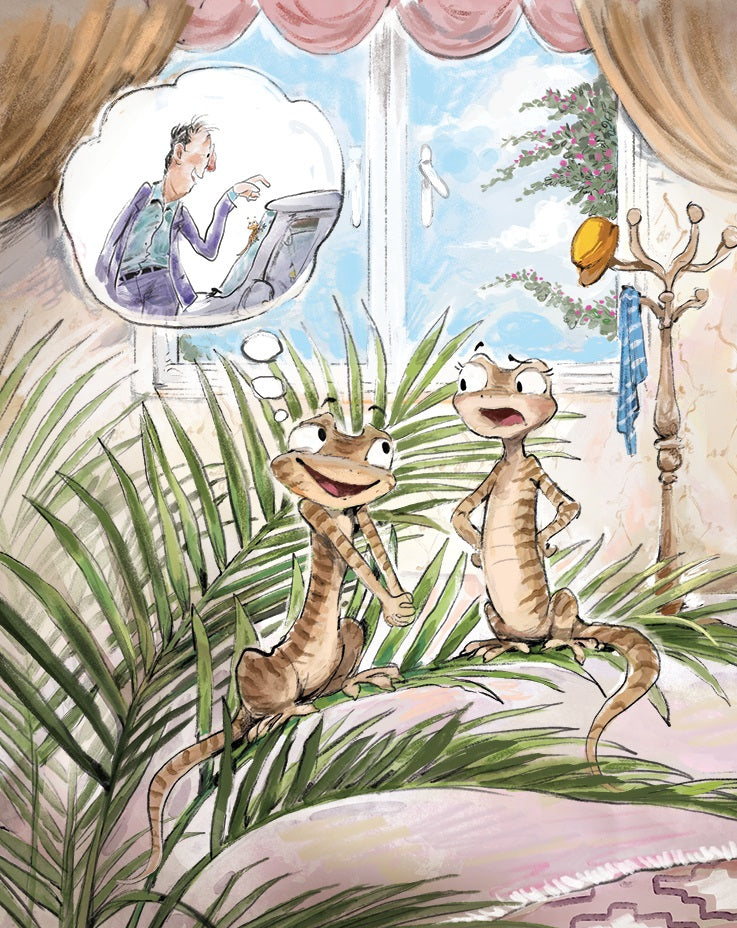 Gamila Gecko Goes to the Pyramids  - Hard Cover