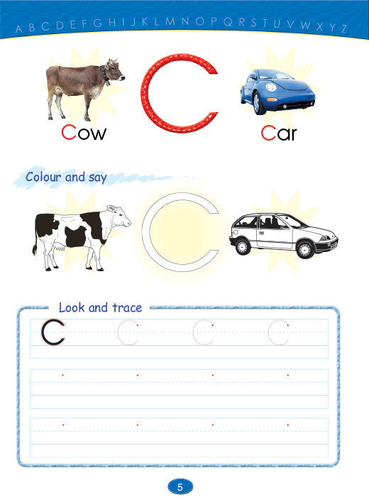 Play and Learn With ABC - Capital Letters - Book 1