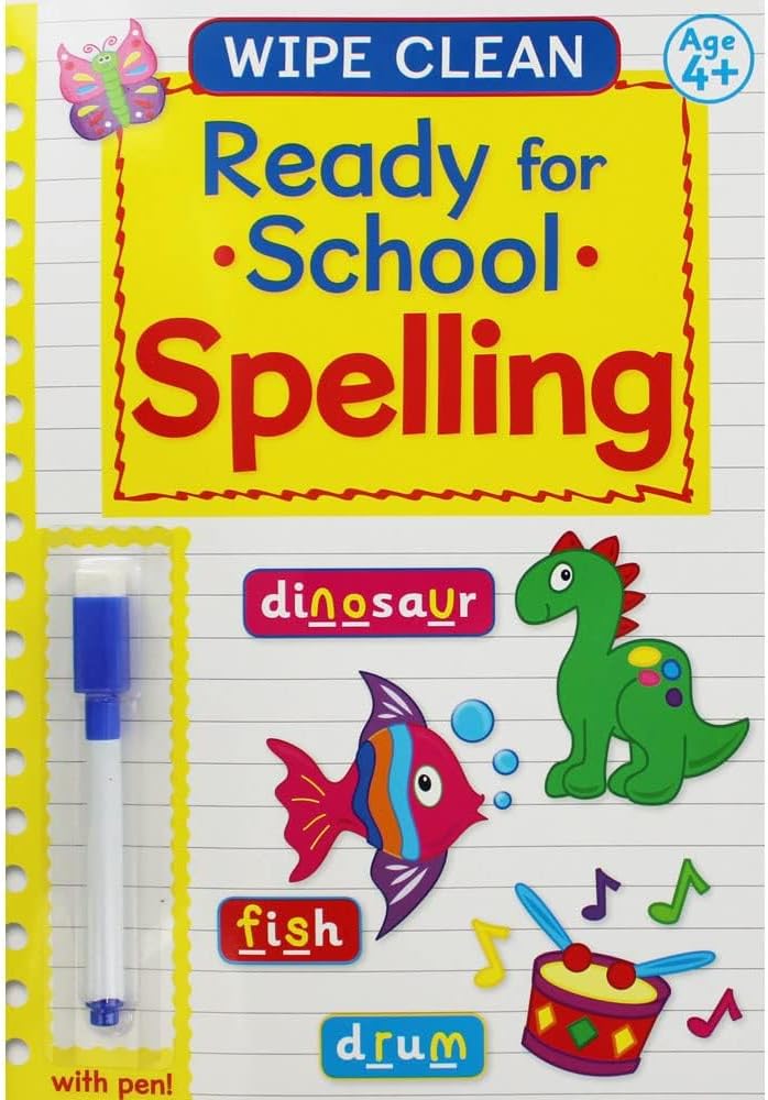 Ready for School Spelling - Wipe and Clean