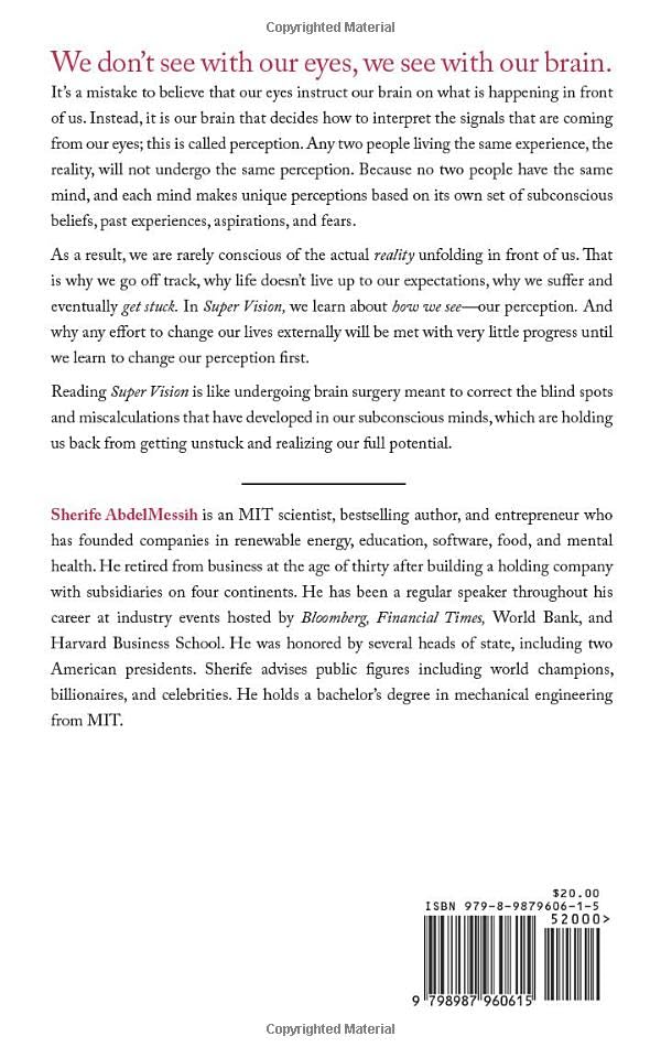 Super Vision: An Eye-Opening Approach to Getting Unstuck