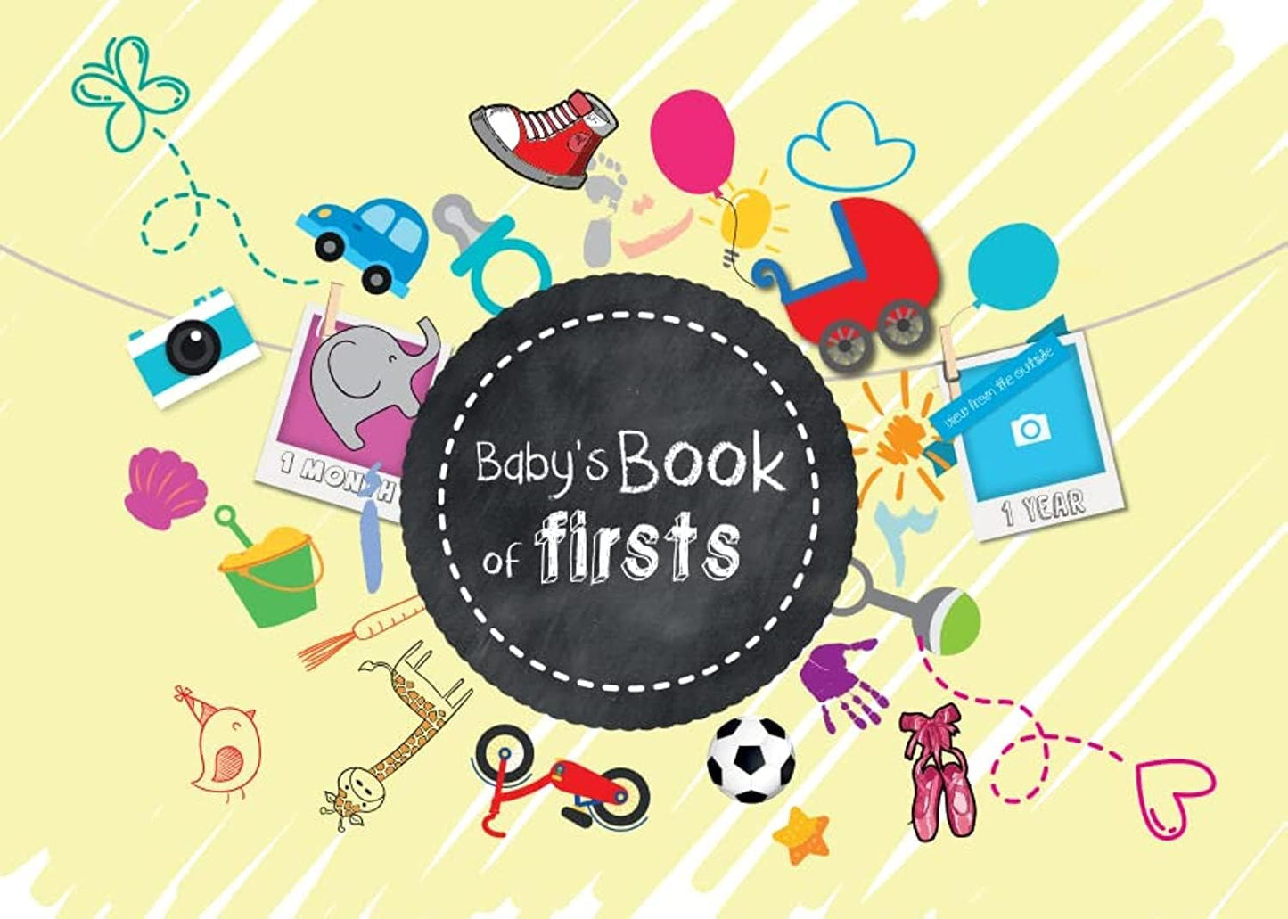 أول كل حاجة - Baby's Book of Firsts - غلاف مُقوّى