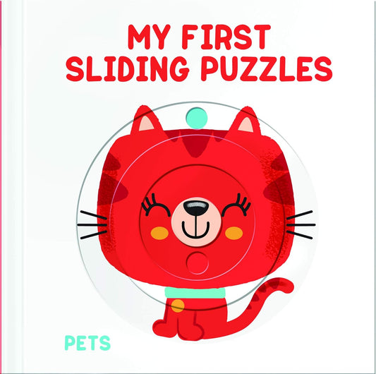 My First Sliding Puzzles: Pets - Board Book