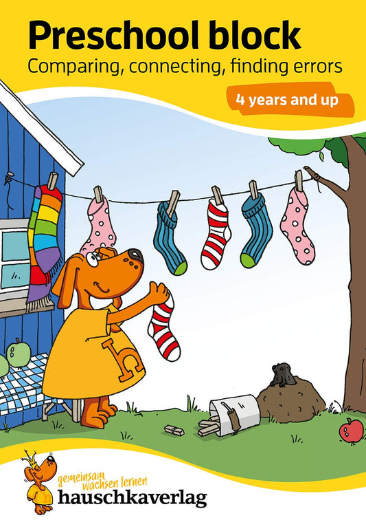 Preschool Block, comparing, connecting, finding errors - 4 years