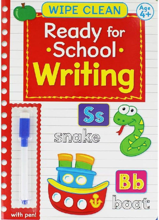 Ready for School Writing - Wipe and Clean
