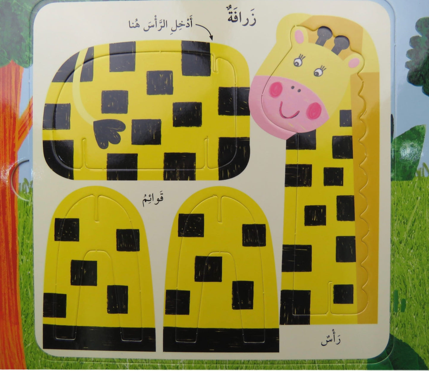 الغابة -  سلسلة اصنع والعب - ورق مُقوّى