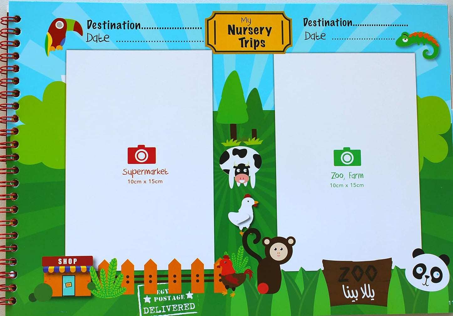 My Nursery Book (Scrapbook) - Memories Book for Nursery Years