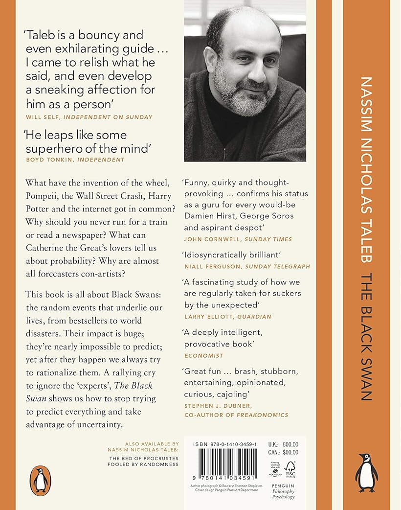 The Black Swan: The Impact of the Highly Improbable