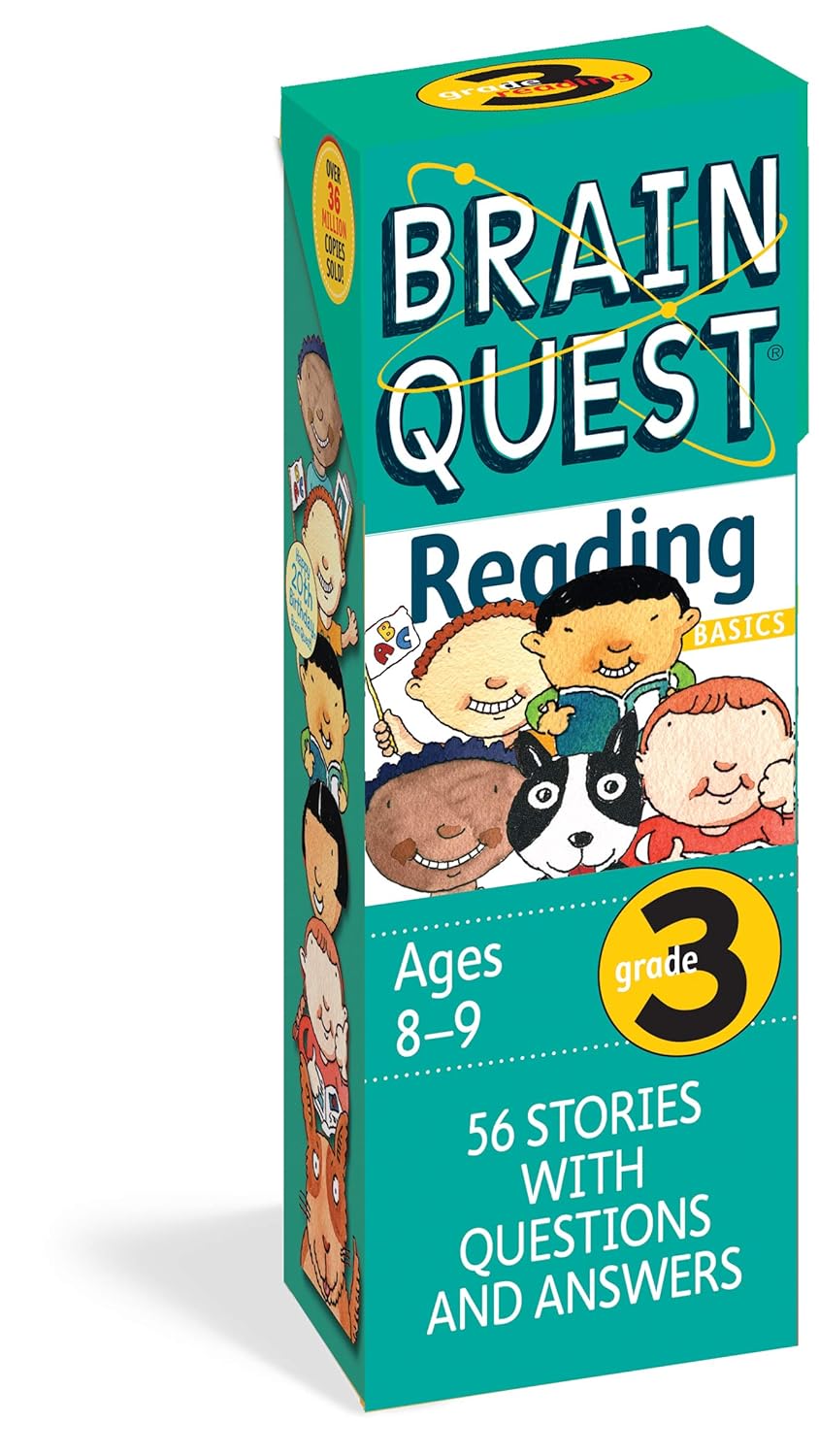 Brain Quest 3rd Grade Reading Q&A Cards: 56 Stories with Questions and Answers