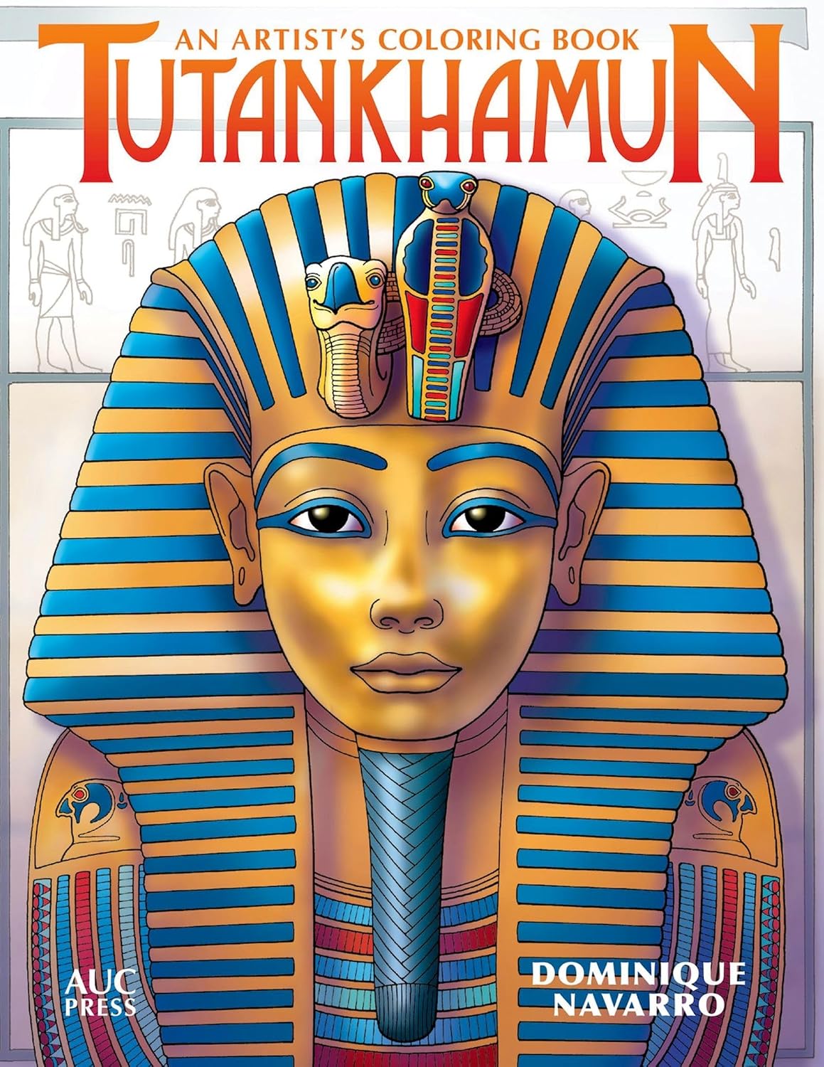 Tutankhamun  : An Artist's Coloring Book