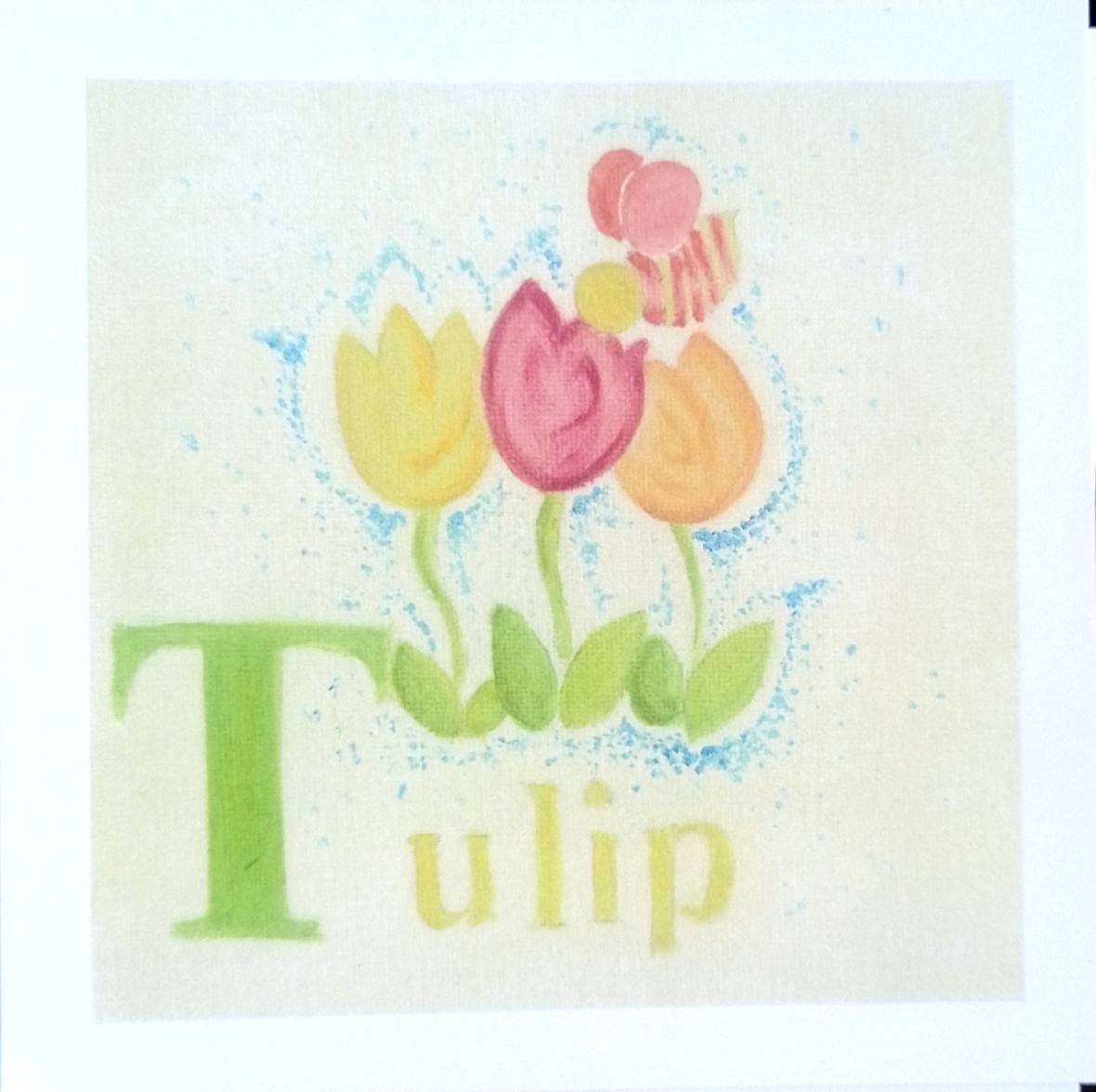 Alphabet Girl Flashcard