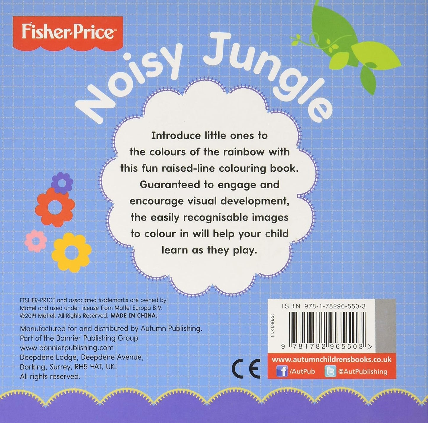 Fisher-Price: Noisy Jungle - Board book