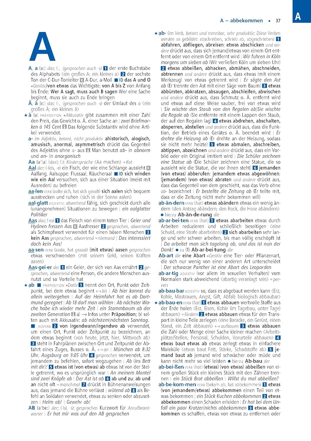 Langenscheidt Großwörterbuch - Deutsch als Fremdsprache