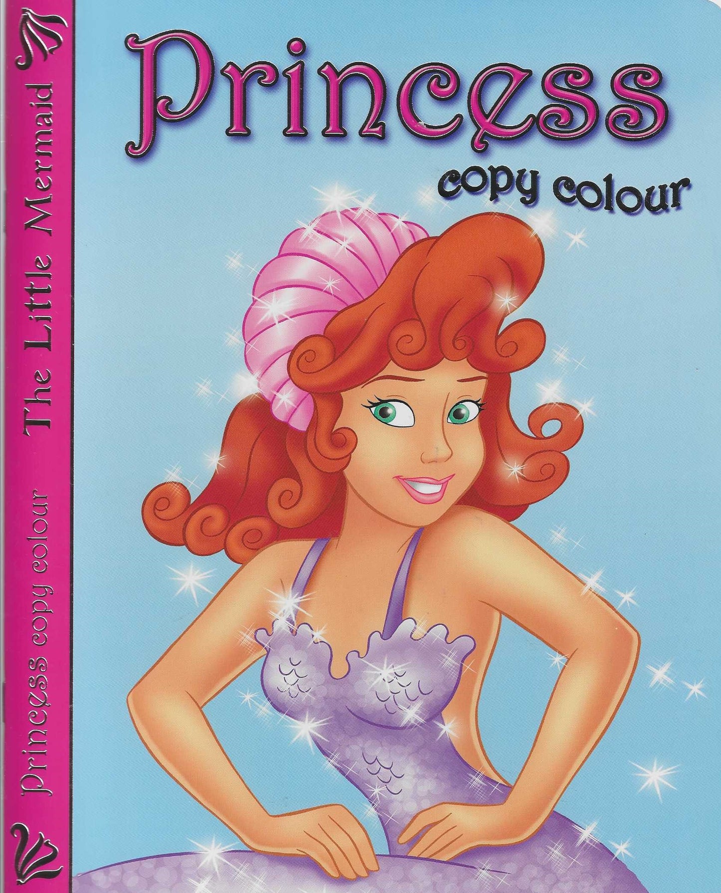 The Little Mermaid - Princess Copy Colour - Colouring Book