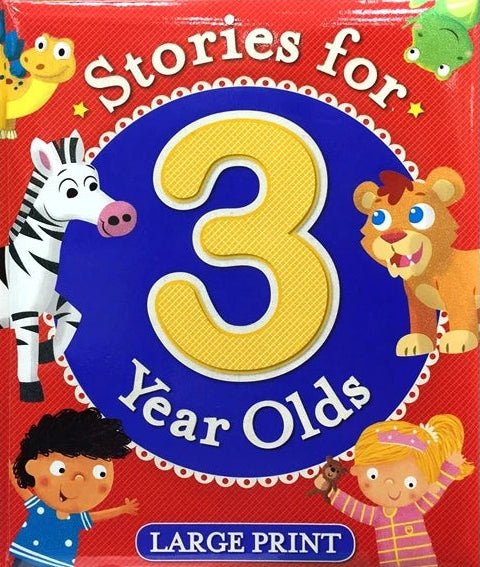 Stories for 3 Year Olds - Large Print - Padded