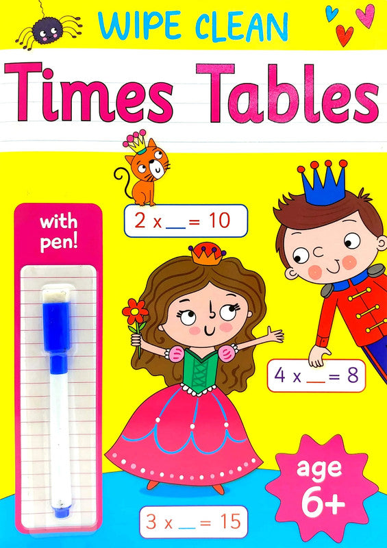 Times Tables - Wipe and Clean