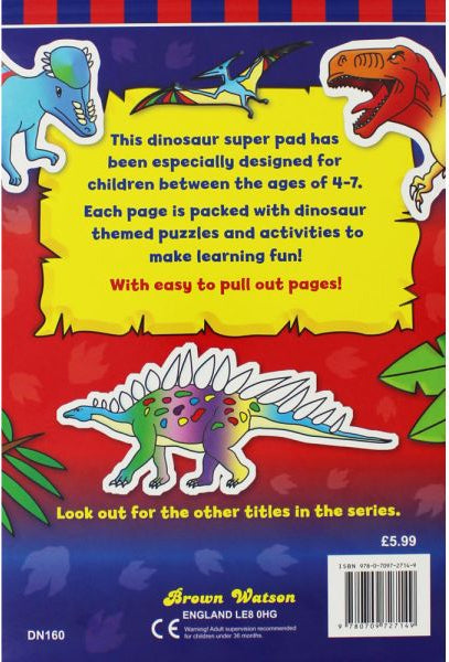 Dinosaur - Super Pad - Age 4-7