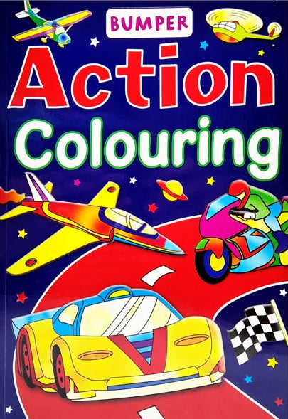 Bumper Action Colouring