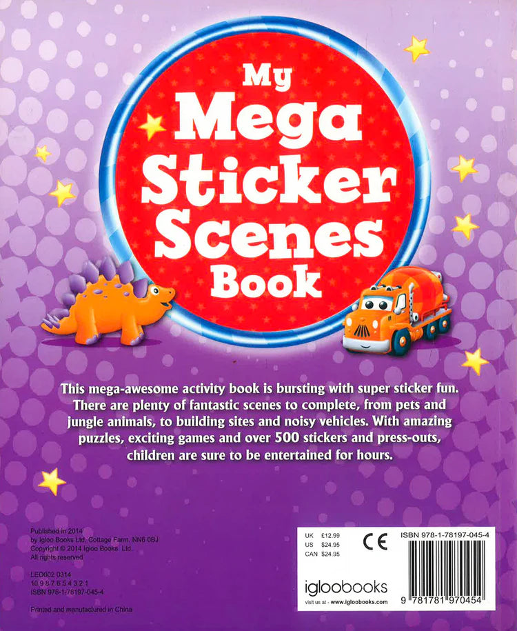 My Mega Sticker Scenes Book