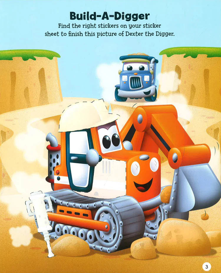 My Mega Sticker Scenes Book