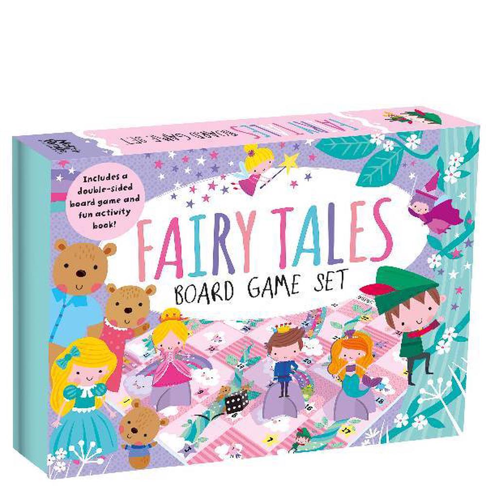 Fairy Tales Board Game Set - Board Game and Activity Book