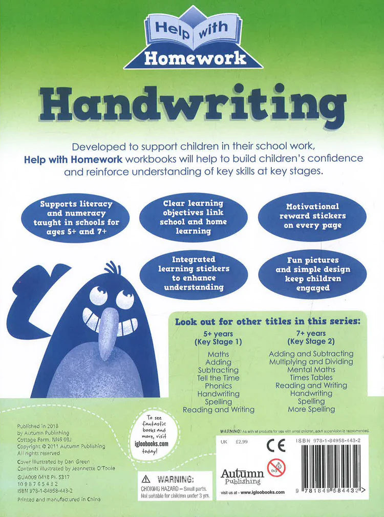 Handwriting: Help With Homework