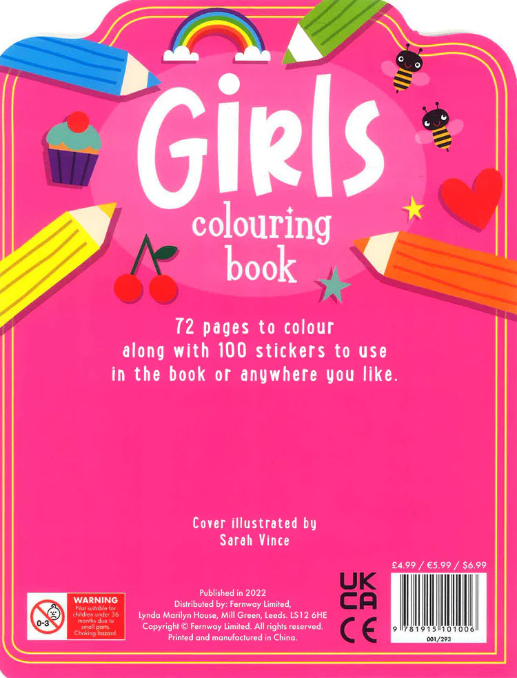 My Favourite Girls - Colouring Book