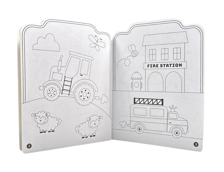 My Favourite Trucks and Diggers - Colouring Books