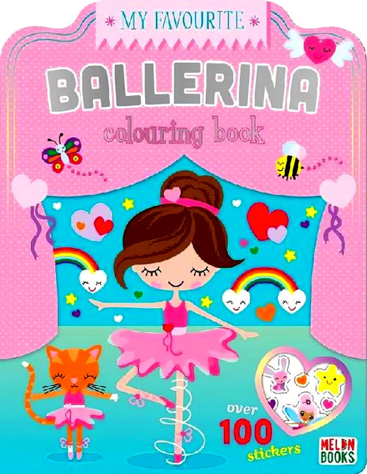 My Favourite Ballerina - Colouring Books