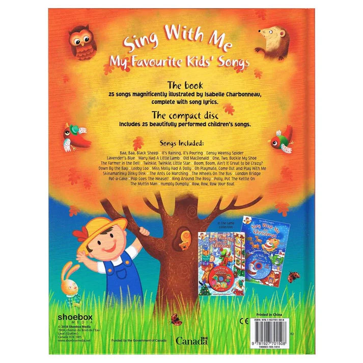 Sing with Me - My Favourite Kids’ Songs book with CD