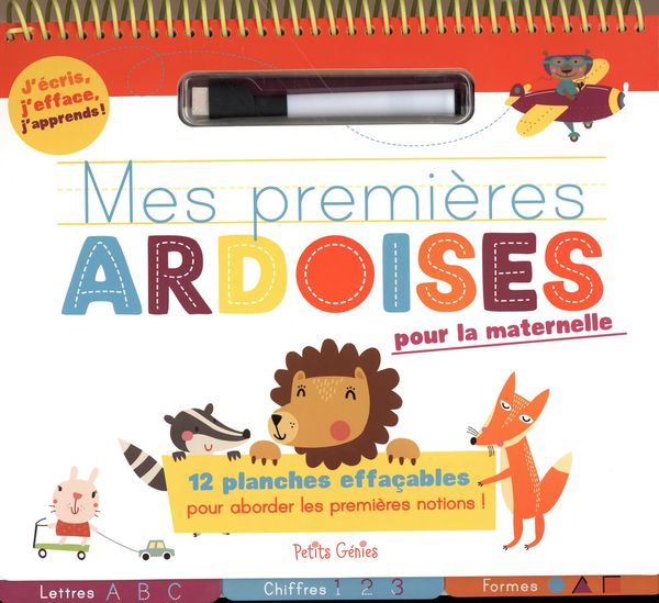 Mes premières ardoises pour la maternelle