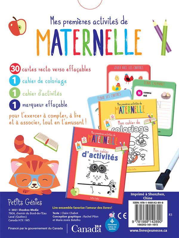 Mes premières activités de maternelle