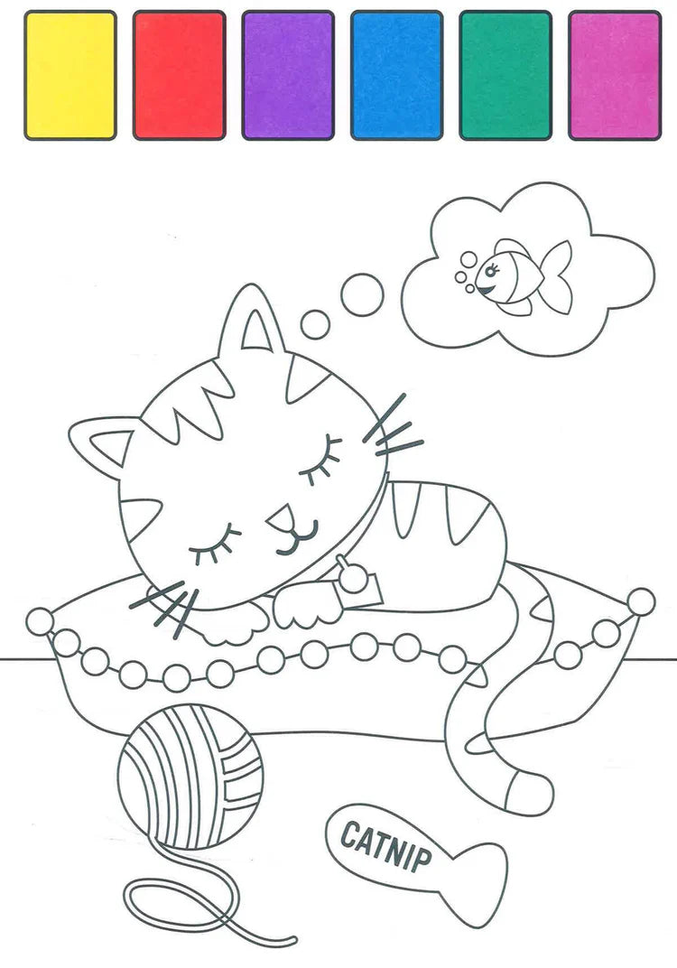 Little Artists - Kittens - Magic Water Book