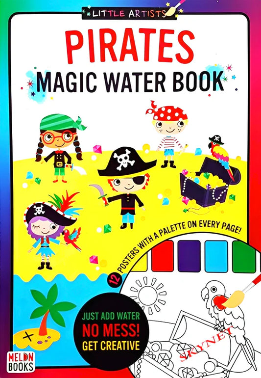 Little Artists - Pirates - Magic Water Book