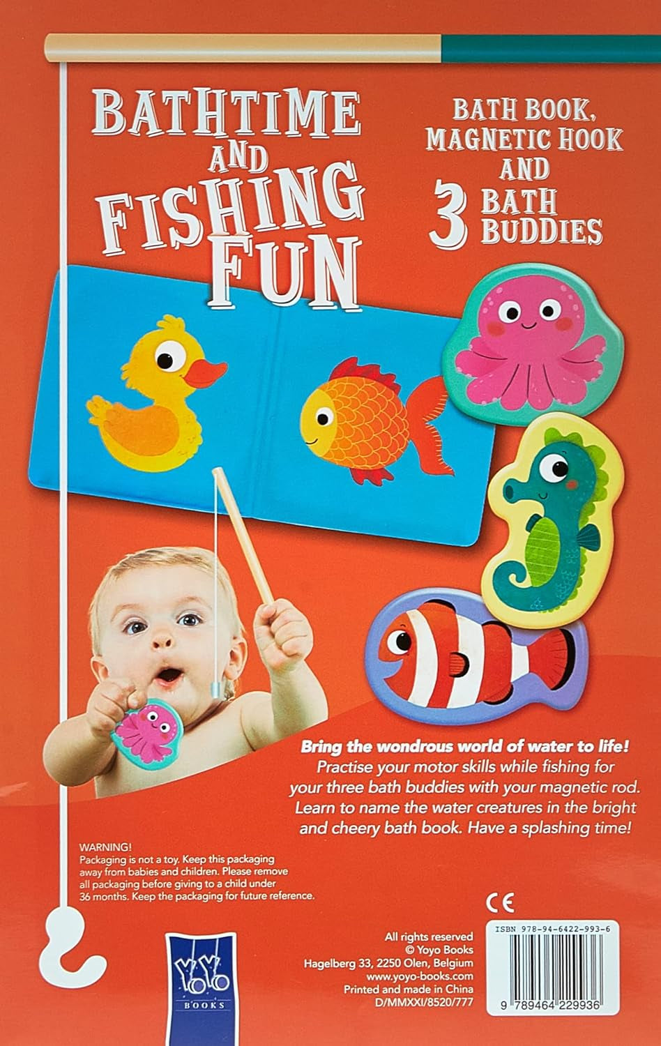 Bath Time and Fishing Fun - Board Book