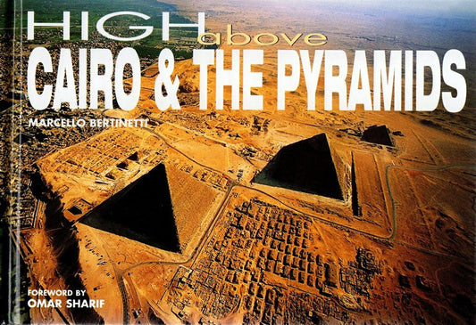 High above Cairo and the Pyramids - Hard Cover