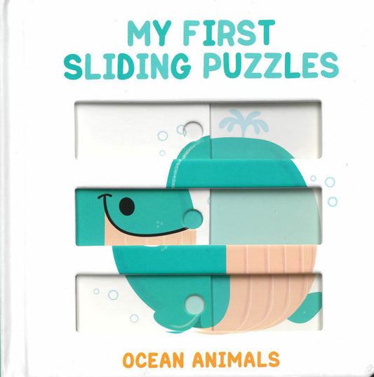My First Sliding Puzzles Ocean Animals - Board Book