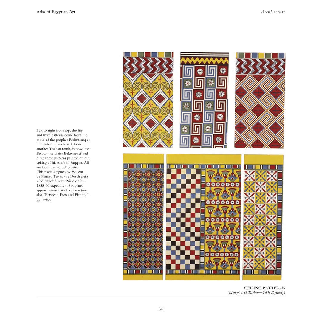 Atlas of Egyptian Art - Hardcover