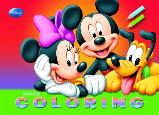 Mickey - Super Coloring 1